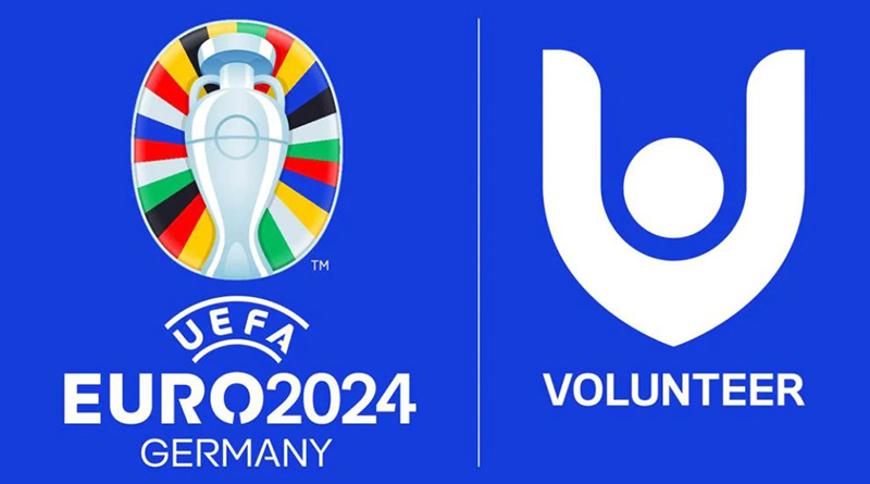 Logo für Freiwillige der Europameisterschaft 2024