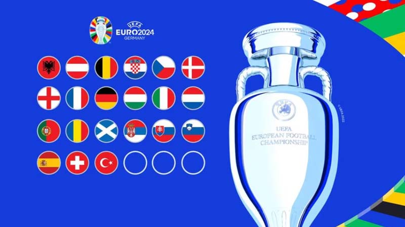 Qualifizierte Länder für die Europameisterschaft 2024