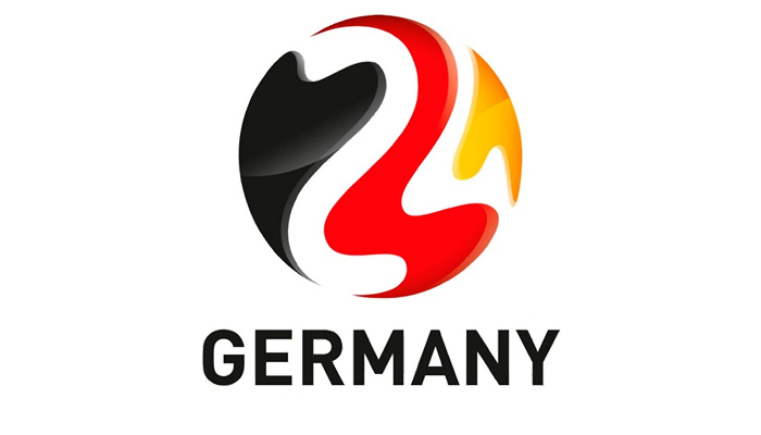 Logozuordnung der Euro 2024 zu Deutschland